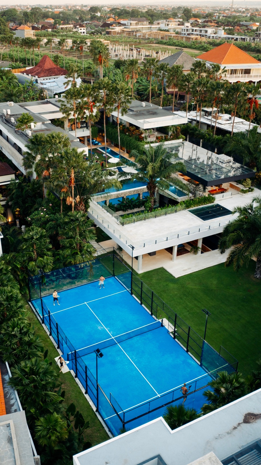Dedicated padel court at V House Bali