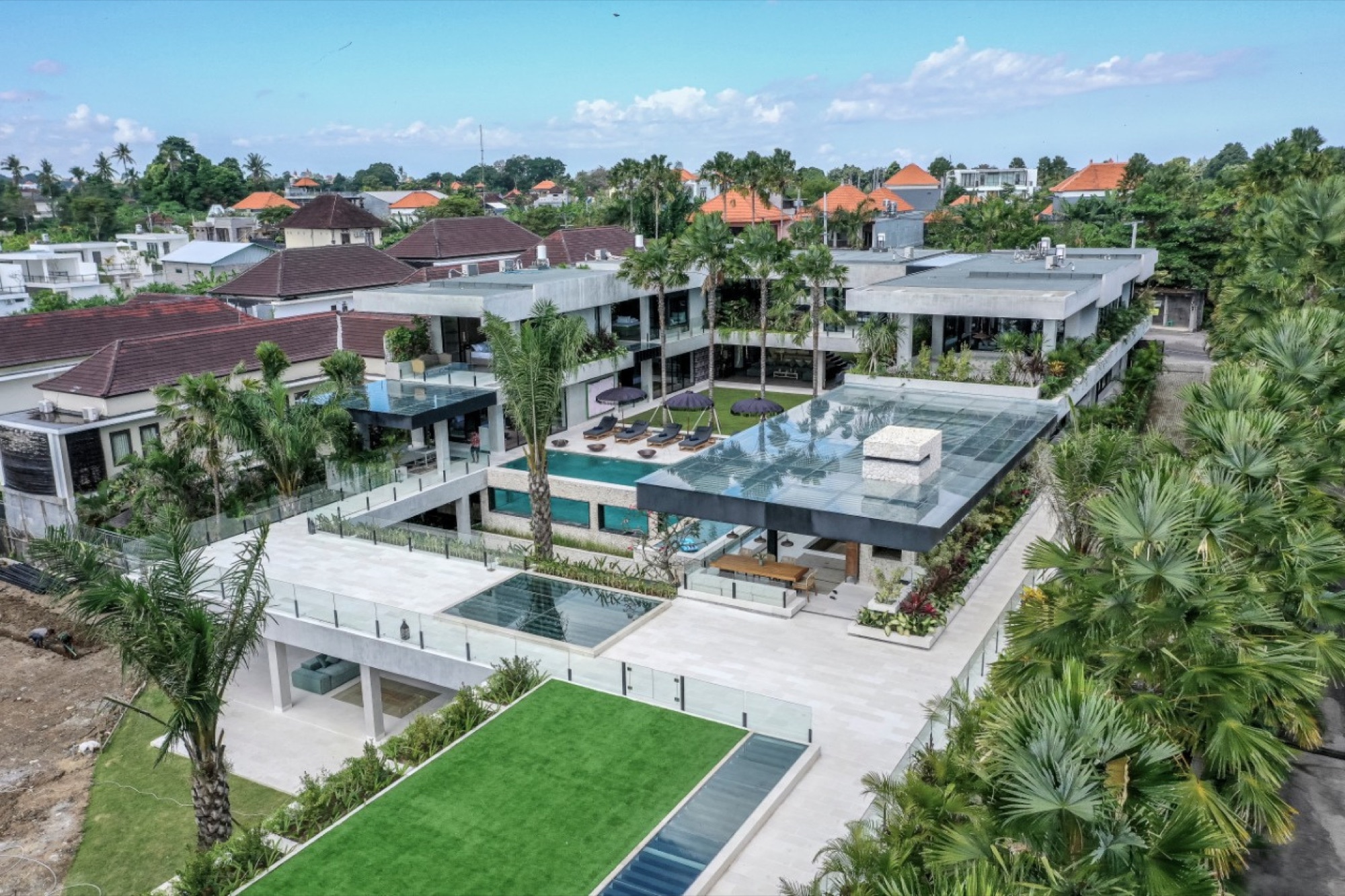 V House Bali, the venue for the Padel Beast Bali retreat