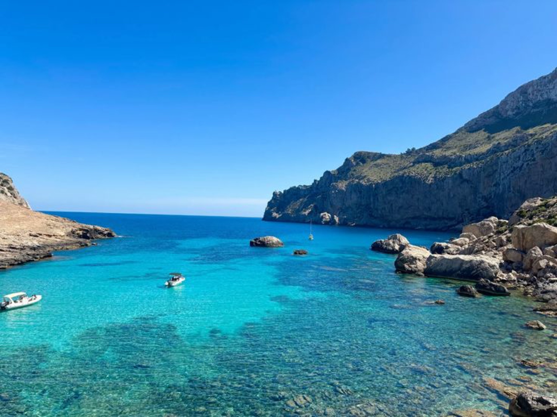 Coastal cove in Mallorca, Spain