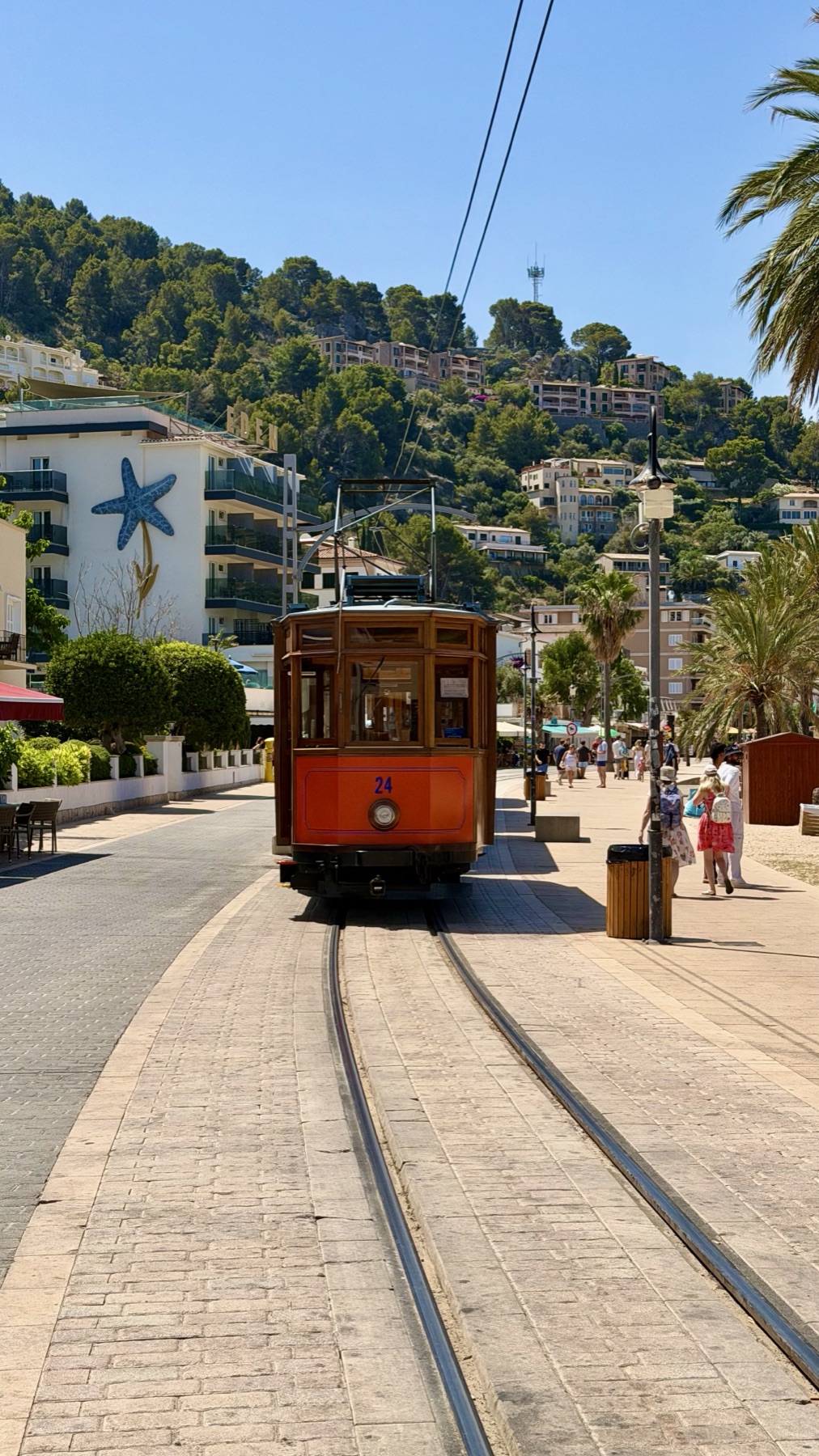 The historic Sóller tram, Mallorca