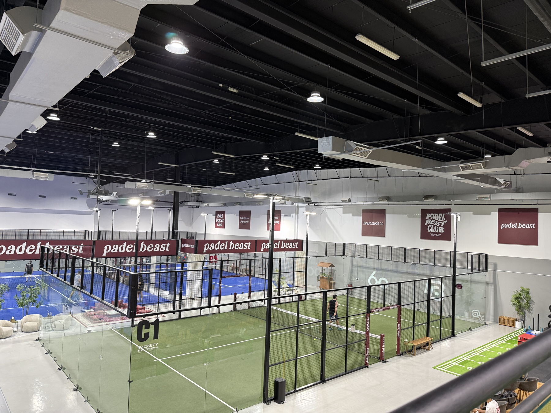 The Padel Project courts, Musaffah